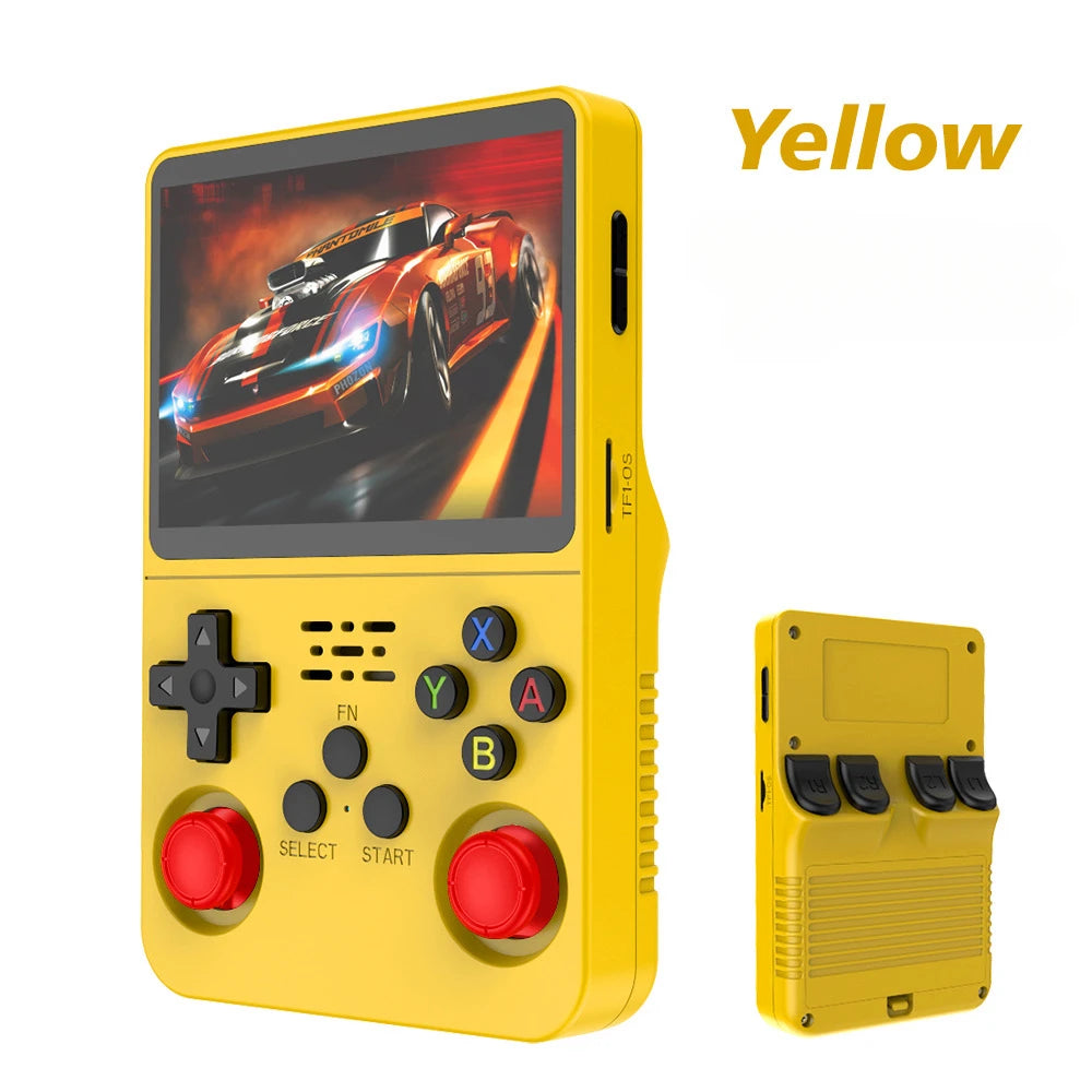BOYHOM R36S Retro Handheld Game Console - Linux System, 3.5" IPS, 64GB/128GB/256GB | AlluCanFind