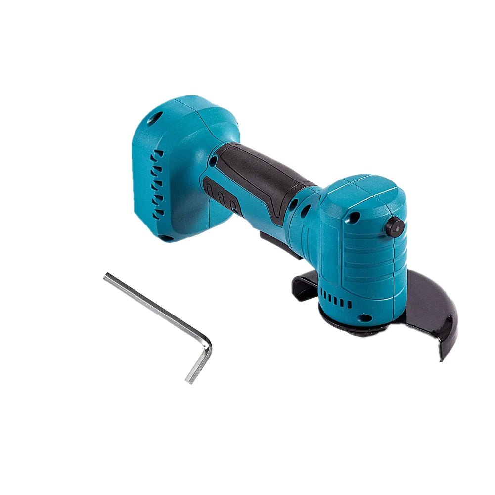 Brushless Mini Angle Grinder 100mm Polishing Cutting Machine Rotatable Cordless Woodworking Grinder Fit For 18V Makita Battery
