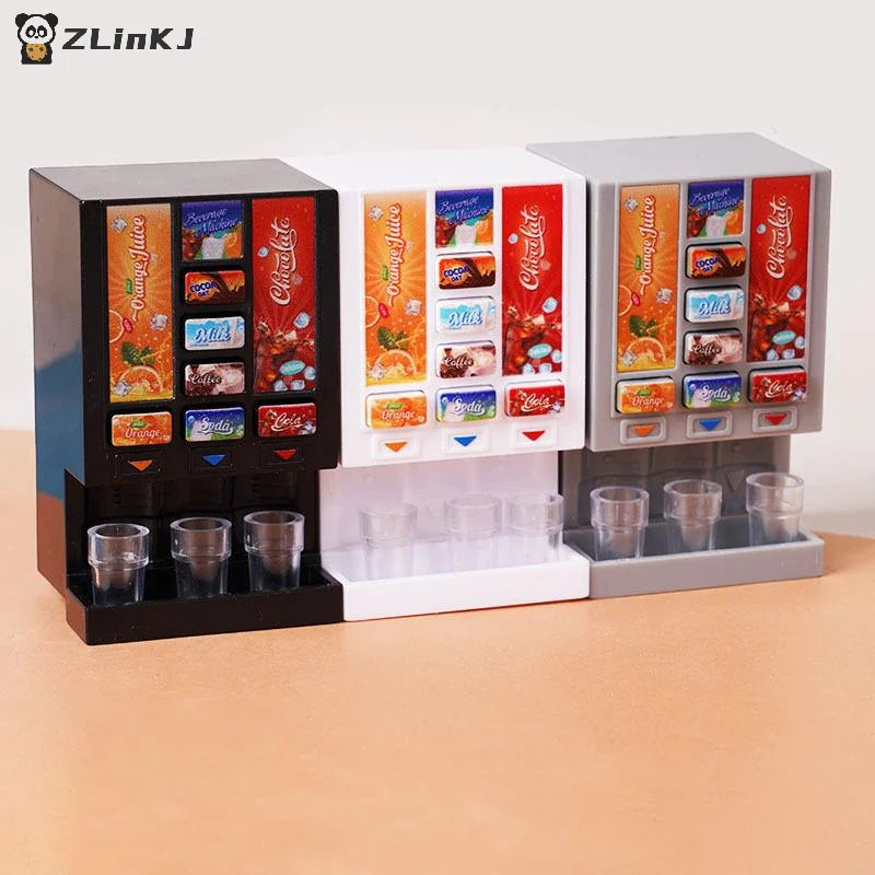 ▶1/12 Dollhouse Simulation Miniature Kitchen Appliances Model Dollhouse Air Fryer Beverage Machine Oven Rice Cooker Ornaments