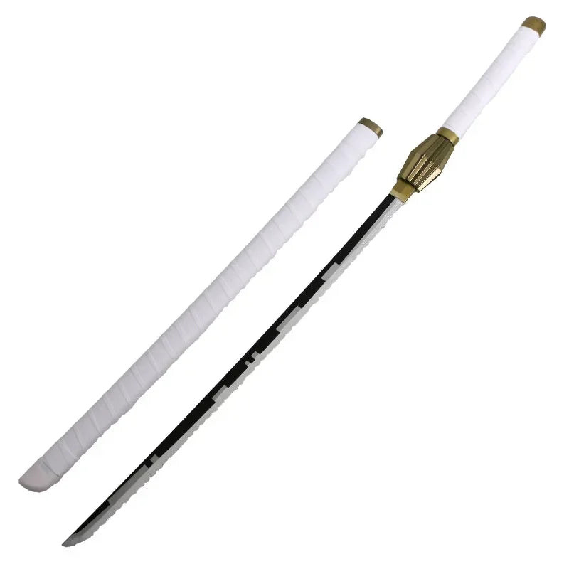 Newest Bleach 110cm Cosplay Anime Wood Weapon Role Playing Zaraki Kenpachi Assembled Sword 43inch Model Katana