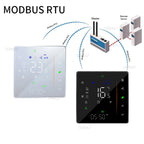 Zigbee & Wi-Fi & MODBUS TUYA Thermostat for Fan Coil Unit, 2P/4P, Cooling/Heating Function,RS485 95-240V, Smart HVAC Control