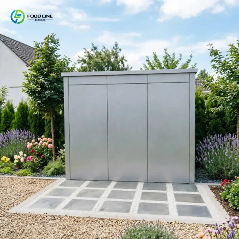 Customized Outdoor Kitchen Island Cabinet Stainless Steel Waterproof Custom Built In BBQ Grill Pizza Oven For Backyard Garden