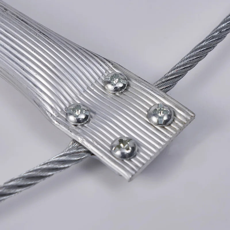 Aluminum Alloy Ladder Escape Rope Ladder Household Aerial Work Rescue Works Steel Rope Stainless Steel Ladder