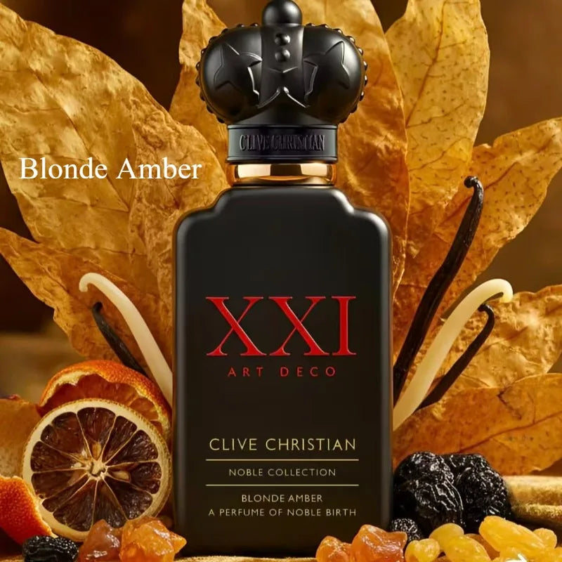 Clive Christian Amberwood Fresh Unisex Perfume 50ml – Long Lasting Elegant Fragrance with Jasmine Rose Sandalwood Amber Musk