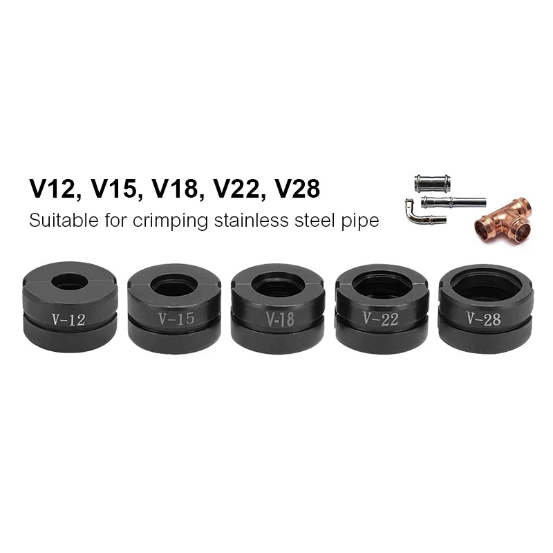 Hydraulic Pipe Crimping Jaw TH U Pipe  for Pex Fittings and V  M  VAU VUS  Pipe press moulds  for Cooper Cube