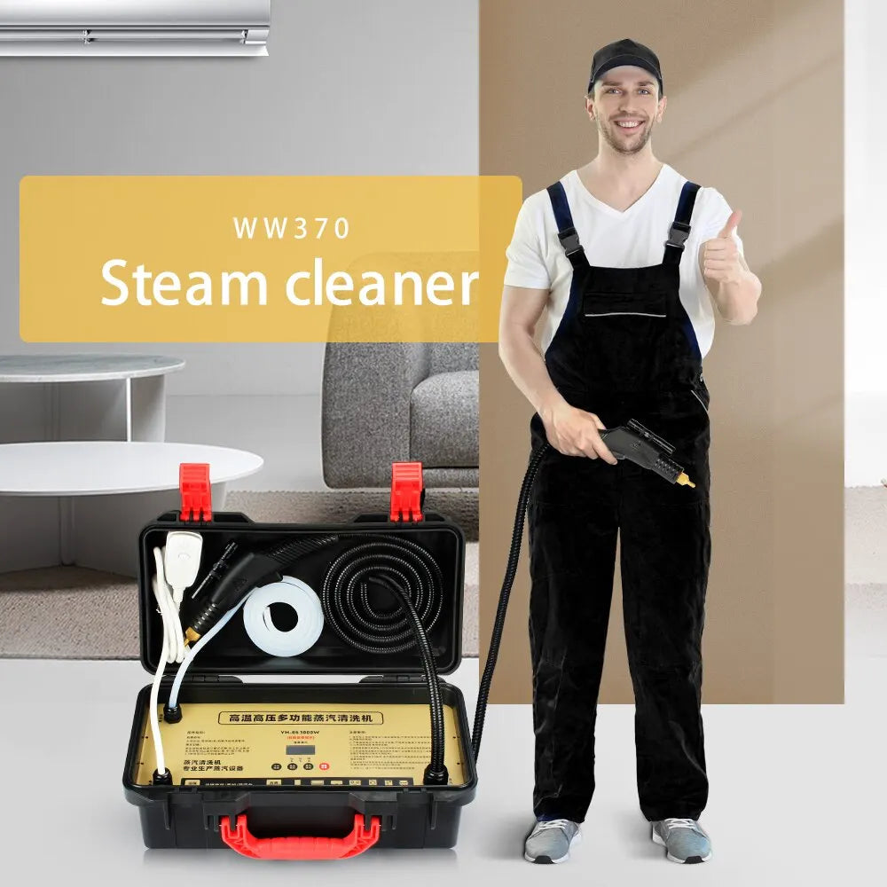 3500W Commercial Household Steam Cleaner Air Conditioning Kitchen Range Hood Automotive Steam Cleaner and Alkaline Cleaning