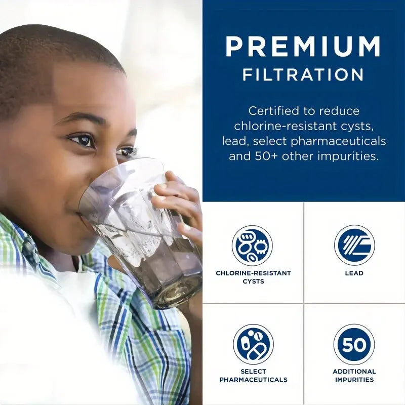 Refrigerator Water Filter Replacement for GE XWF compatible GBE21 GDE21 GDE25 GFE24 GFE26 EFF-6048A WD-XWF WS648A AFC-RF-G11 CF9