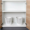 2 Tier Dish Rack Space Saving Kitchen Bowl Draining Shelf Tableware Storage Organizer for Sink and Counter
