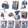 Children Kitchen Toy Simulation Washing Machine Bread Maker Oven Microwave Play House Role Play Interactive Toys Pretend Play