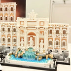 IN stock 1880Pcs MOC 21062 Trevi Fountain Of Roman Fontana   Building Blocks World  Street View Home Decor Gifts ﻿