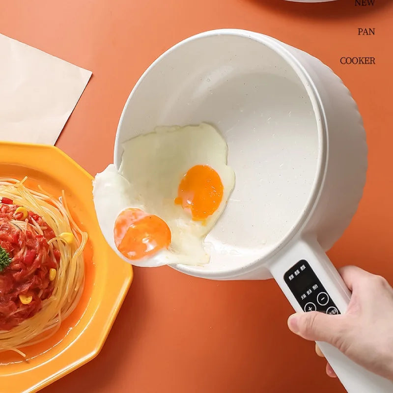 220V Multifunctional Electric Cooker Ceramic Pot Household Low-Power Student Dormitory Rice Cooker Noodle Soup With Steamer Pot
