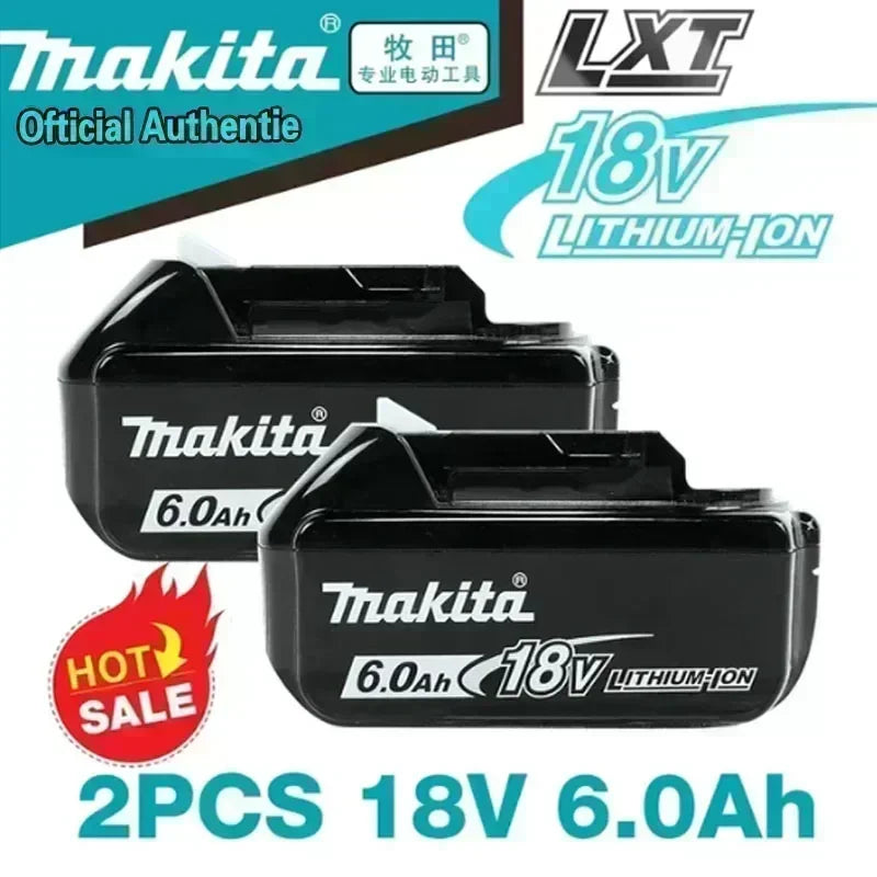 🍀⚡️Makita Original 18V 2.0/5.0/6.0Ah Rechargeable Lithium-ion Battery for DTD173 TWO04G DTW700 DGA404 High-Quality Power Tool