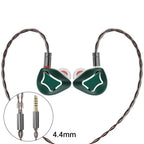 ARTTI R1 HIFI Earphones In-Ear IEMs 3DD Wired Earphone Triple Dynamic Driver Stereo Monitor Headphone with 0.78 2pin 3.5/4.4mm