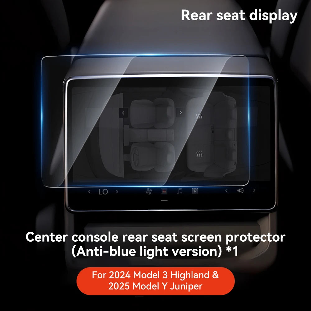 YZ Tempered Glass Screen Protector For Tesla Model 3 Highland Model Y Juniper 2025 Center Console HD Protection Screen Protecto