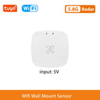 Smart Life Zigbee Human Presence Detector Tuya Wifi MmWave Radar Pir Montion Sensor With Luminance Detection For Smart Home