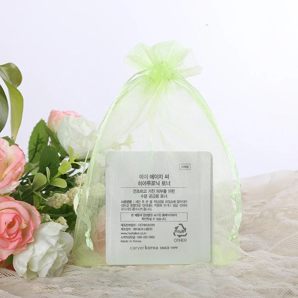 50/100pcs Grapes Grow Bags Fruit Plant Protection Netting Mesh for Strawberry Vegetable Gift Organza Bags Anti-Bird Garden Tools