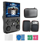 Open Source R36 PRO Retro Handheld Video Game Console Linux System 3.5 Inch IPS Screen Portable Pocket Video Player 128GB Games