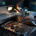 Customized Factory Design Luxury Stainless Steel Outdoor Kitchen Cabinets Shed Modern Kitchen with BBQ Grill