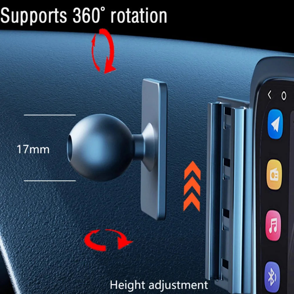 For Nissan Patrol Y62 2012 2013 2014 2015-2018 Car Phone Mount Wireless Charger Special Mobile Phone Holder Fixed Stand Base