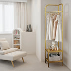 Metal Corner Coat Rack,Freestanding Coat Stand,Clothes Rack Clothes Stand,Clothing Rack Coat Hanger Stand for Entryway Hallway