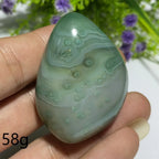 Green Agate Natural Irregular Playthings Small  Stone Healing Crystals Quartz Mineral Craft Decor Accessories Gift