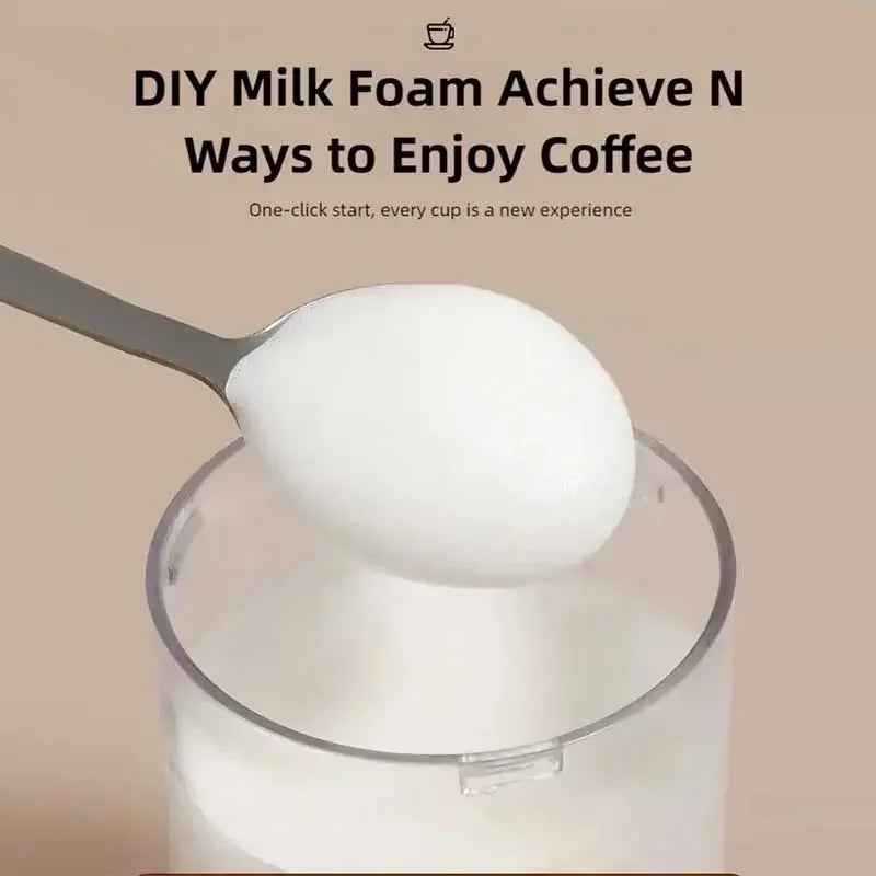 New mini Convenient Electric Milk Frother Self Milk Pulling Frother Cappuccino Stirrer Latte Coffee Hot & Cold Froth Maker