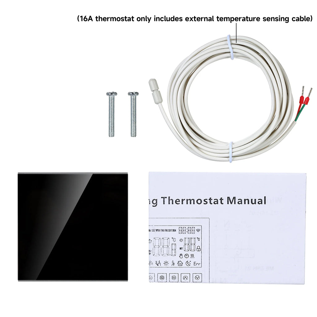 WiFi Tuya Smart Thermostat LCD Display Touch Screen for Electric Floor Heating Water/Gas Boiler Temperature Remote Controller