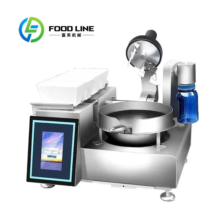 Commercial Cooking Robot High Efficiency Automatic Kitchen Appliance for Hotel Use Electric Stainless Steel Smart Multi-function