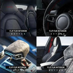 For Mercedes-Benz A-Class/CLA-Class/AMG 2019 to Present Alcan tara Gear Shift Knob Cove Car Gearshift Handle Protective Shell