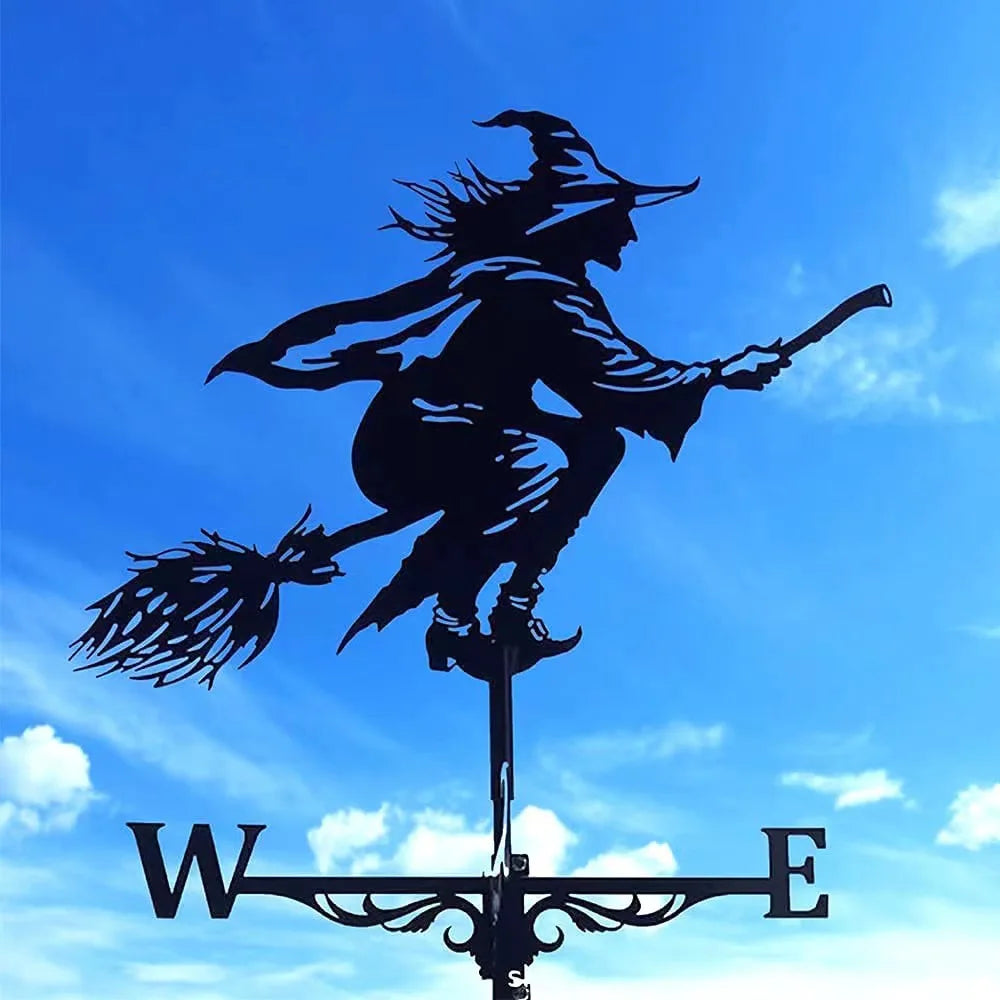 Stainless Steel Rooster Weathervane Weather Vane Yard Garden Barn Ornament Collies Shed Kit Weather Vanes Roofs Dropshipping