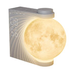 Moon Lamp Sunrise Alarm Clock for Bedrooms, Moon Night Light Clock Wake Up Light for Kids Teens,White Noise Sound Machine