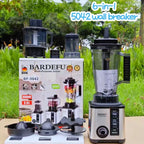 220V- 3L 6 in 1 Blender Stainless Steel Large Capacity Cut Vegetables and Shreds Icebreaker Salad Grinder Meat Grinder Juicer