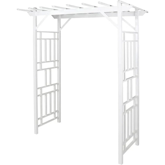 Outdoor Garden Arch, Wellington Arbor Trellis for Climbing Plants