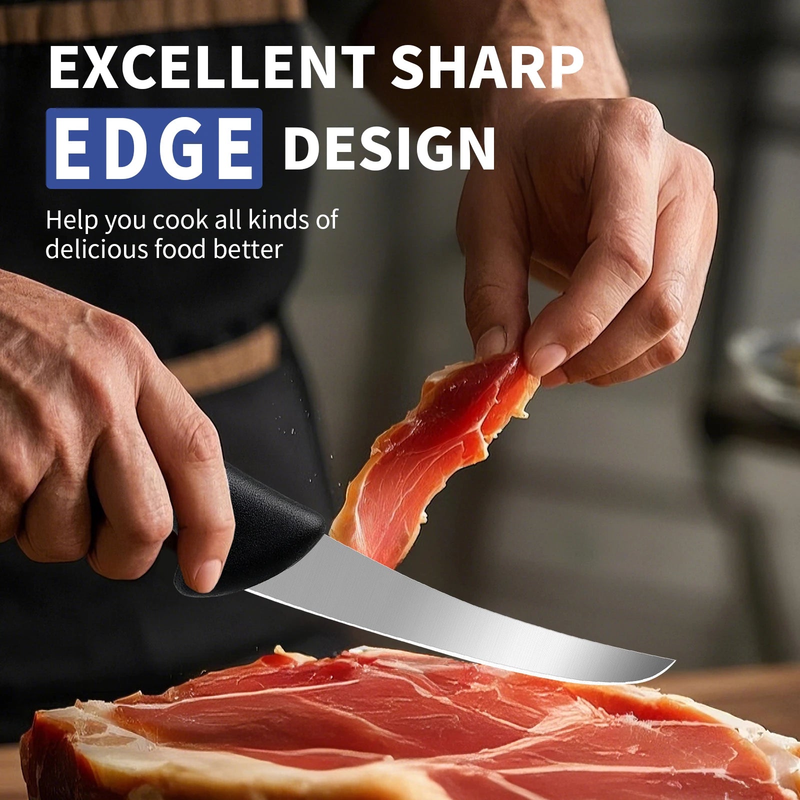 Kitchen Knife High-quality Butcher Knife Boning Knives Meat Cleaver Vegetables Cutter Professional Household Chef Cook Knife