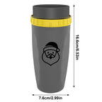 300ml Twizz Travel Mug Cup Non Spill Cup Twistable Water Cup Coffee Milk Aperture Mug with Straw Leakproof Thermal Cup Portable