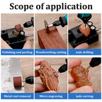 Mini Electric Drill Power Tools Drill 18000r/min Grinder Grinding Set Hand-held Drilling Machine Stepless Speed Regulation Drill