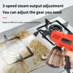 Multifunctional 1200W Household Electric High Temperature Steam Cleaner  Portable Handheld Steamer Kitchen Brush Cleaning Machin