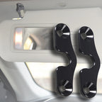 Sun Visor Repair Kit Metal Sun Visor Clip Fix Replacement Heavy Duty Visor Mounting Clips for Wrangler JK JL JT Gladiator 2018+