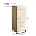 Light luxury modern simple fashion custom high end marble drawer cabinet 3 4 5 6 drawers Dresser home furniture Storage locker