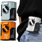 Portable Waist Fan Rechargeable 5 Speeds Wearable Belt Fan LED Digital