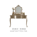 Bedroom Drawers Dressing Table Mirror Set European Princess Dressers Storage Organizer Home Coiffeuse De Chambre Furniture Home