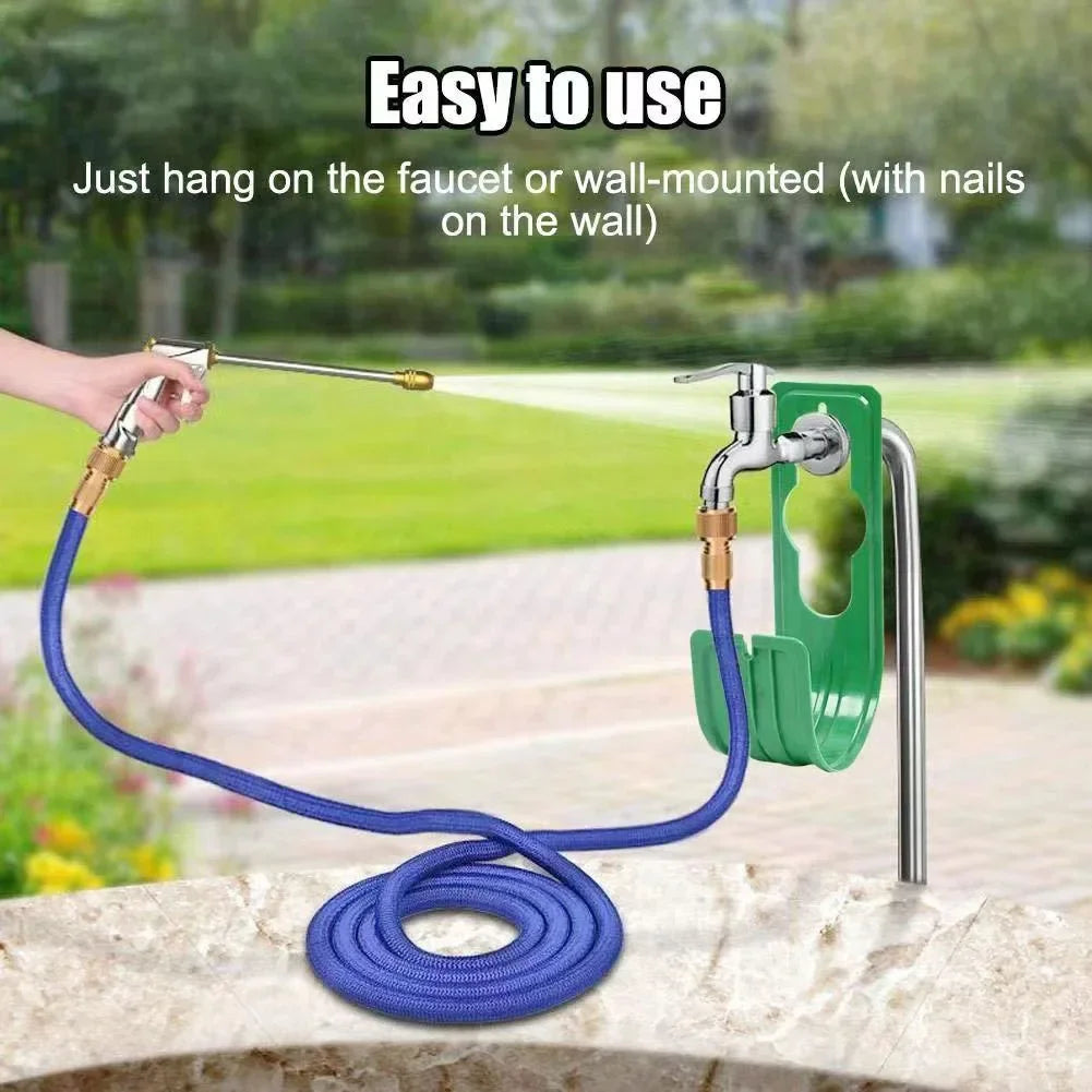 Garden Wall Mount Hose Organizer, Water Pipe Reel Rack for Convenient Storage, Agricultural Hose Support for Watering