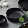 Kitchen Organizer Ceramic Western Dish Retro Durable Rice Bowl Creative Reusable Italian Noodle Dish Home