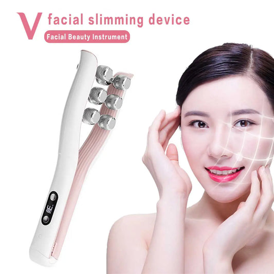 Facial beauty device Facial Massager Y Facial Lift Massager Chin Lifter Home beauty device Micro Electric Roller