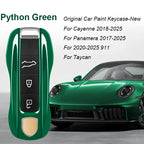 Key Case For Porsche Panamera Spyder Carrera Macan Boxster Cayman Cayenne 911 970 981 991 Smart Remote Key Case Fob Covers Bag