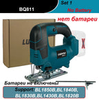 65mm 2900RPM Cordless Electric Jig Saw 3 Variable Speed 21V Battery Jigsaw Multifunctional Electric Tool