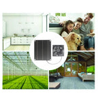 6V 6W Solar Exhaust Fan Waterproof Mini Ventilator Solar Attic Fan Roo
