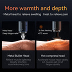 Booster Electric Neck & Body Massage Gun – 7.4V Smart Muscle Relaxer