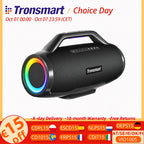 Tronsmart Bang Max Bluetooth 130W Party Speaker with 3 Way Sound System Sync Up 100 + Speakers APP Control Guitar/Mic Input