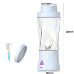 Electric Portable Juicer Fresh Fruit Mixer 700ML Multifunctional USB Rechargeable Shakes Smoothie Blender Outdoor Mixing Cup